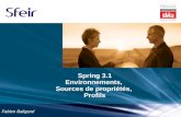 Environnements, Sources de propriétés et Profils avec Spring 3.1