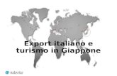 Export italiano in Giappone