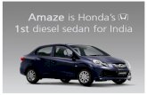 Honda Amaze - Fast Facts