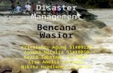 Pertekommmmmm disaster management