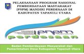 Profil PNPM-MP Kab.Taput