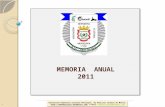 Memoria  anual 2011