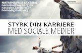 Styrk din faglige profil med sociale medier - Natasha Friis Saxberg for Finansforbundet