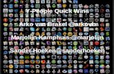 Y-People Quik-Wins Arko van Brakel