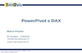 PowerPivot e Dax