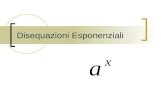 Disequazioni esponenziali e logaritmiche
