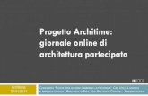 Progetto Architime - presentazione