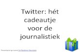 Twitter: het cadeautje voor de journalistiek
