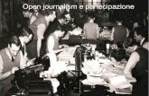 Open journalism & partecipazione