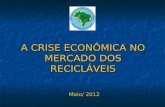 Luiz henrique   a crise econômica no mercado dos recicláveis