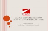Canais de Comunicação - Centro Universitário IESB