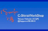C-Shirt Workshop @isummit08, Sapporo, Japan