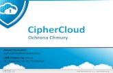 CipherCloud - ochrona danych w chmurze