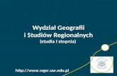WGSR UW rekrutacja 2012/13