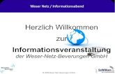 Informationsveranstaltung Weser-Netz