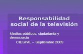 Responsabilidad Social De La Tv, GaetáN Lapointe