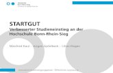 Hochschule Bonn-Rhein-Sieg: Innovative Studieneingangsphase