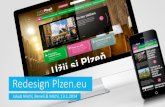 Redesign webu Plzen.eu - oficiálního webu města Plzně.