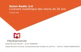 L'univers numérique des moins de 25 ans - Etude Médiamétrie @ Radio 2.0 Paris 2014
