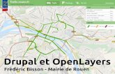 Conférence #nwxtech5 : Drupal et OpenLayers par Frédéric Bisson