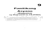 Filipino- Panitikang Asyano sa Filipino