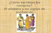 El alfabeto y signos prosódicos latinos
