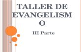 Taller de evangelismo iii