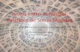 Justos entre as Nações - Aristides de Sousa Mendes