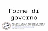Forme di Governo - AU ROMA