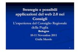 Strategie e possibili applicazioni del web 2.0 Puglia