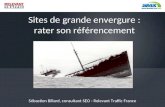Gros sites : comment RATER son référencement (SMX Paris 2010)
