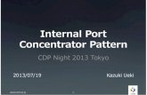 20130719 CDP Night LightningTalk "Internal Port Concentrator"