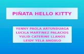 Piñata hello kitty