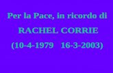 Rachel Corrie 1979   2003