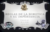 Reglas de la Robotica