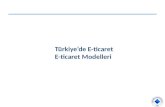 Turkiye'de E-ticaret & E-ticaret Modelleri