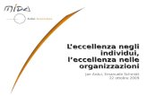 Mida SpA - L'eccellenza negli individui e nelle organizzazioni 2009, Emanuele Schmidt