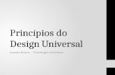 Princípios do Design Universal