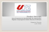 Uma Proposta de identificação de Impressões Digitais empregando Redes Neurais Artificiais