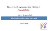 Unternehmenspräsentation von Paula: Physiotherapie Krumrey