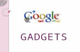 Google gadgets!