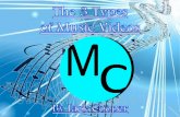 3 types of music videos powerpoint