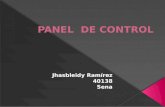 Jhasbleidy panel de control