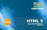 HTML5- Road Show TI -  Senac Jaboticabal