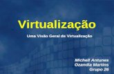 Apresentação estágio - Virtualização
