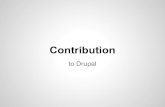 Drupal contribution