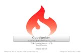 CodeIgniter 〜 2008年大躍進のPHPフレームワーク