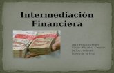 Intermediacion finaciera