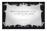 Lean-startup методологія за 30 хвилин