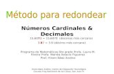 Redondeo números cardinales y decimales